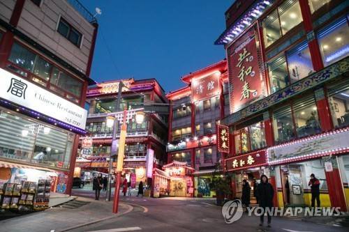 인천 차이나타운 야경 [인천관광공사 제공, 재판매 및 DB 금지