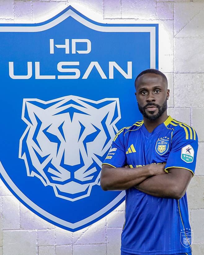 울산 HD가 영입한 공격수 벤지. (울산 HD 제공)