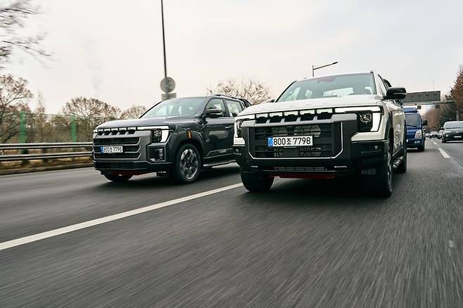 KGM신형 무쏘. ⓒKG모빌리티