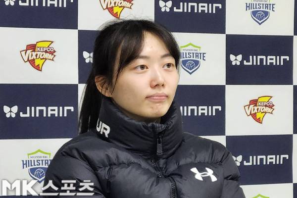 현대건설 세터 김다인은 이번 시즌 여자부에서 가장 좋은 모습을 보여주고 있는 세터다. 사진(수원)= 김재호 기자