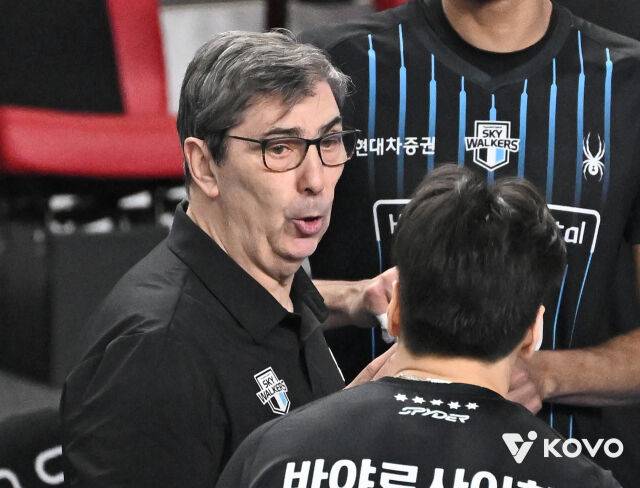 필립 블랑 감독./KOVO