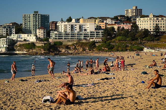 호주 시드니 한 해변 모습으로, 기사 내용과 관련 없음 [게티이미지]