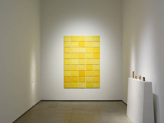 이은재,&nbsp;‘이제 근대 모서리를 닦아라-서문’, 2023, 204×130㎝. 국립현대미술관 제공