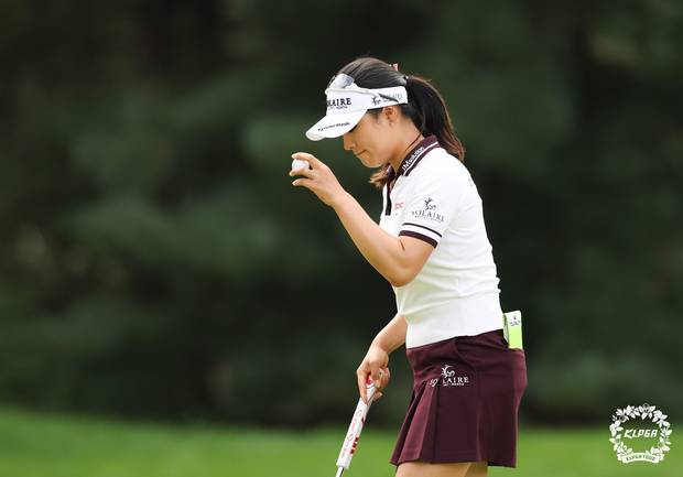 공동 6위로 대회를 마친 윤이나. 사진 제공=KLPGA