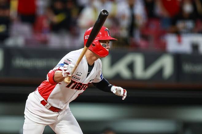 ▲ 박찬호의 등번호를 물려 받은 박정우는 올해 새로운 출발을 벼르고 있다 ⓒKIA타이거즈