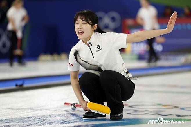 한국 여자 컬링 대표팀 설예은. /AFPBBNews=뉴스1