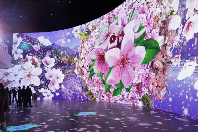 정읍 국가유산 미디어아트관 1894 달하루. 전북도 제공