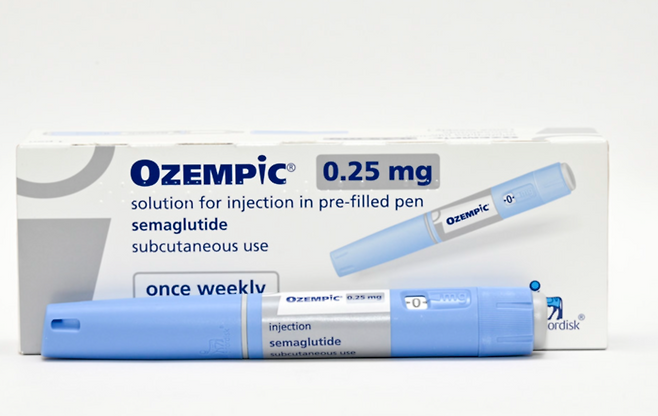 노보 노디스크(Novo Nordisk)에서 개발한 GLP-1 계열 비만&당뇨병 치료제 ‘오젬픽’.