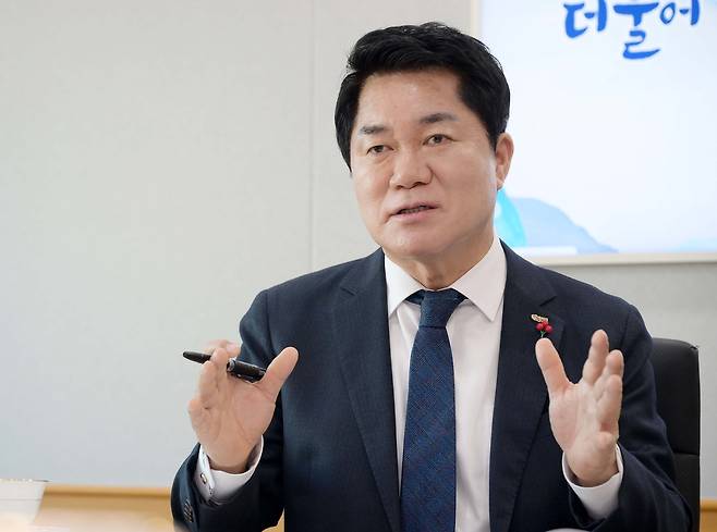 박준희 서울 관악구청장은 헤럴드경제와 인터뷰에서 “인재와 기술력이 모인 관악S밸리를 더 업그레이드하겠다”고 했다. 이상섭 기자