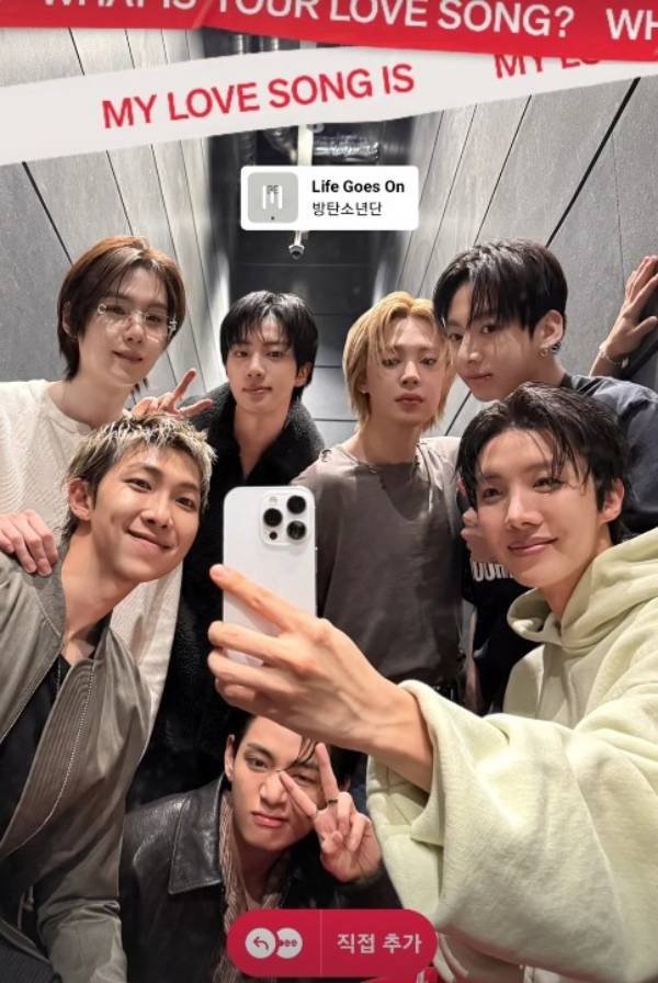 사진=방탄소년단 SNS