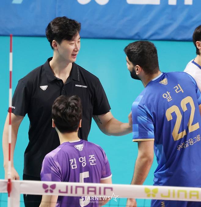 [B하인드★] 진격의 김지한, 철벽 블로킹 3개로 파죽의 3연승! 봄 배구 보인다