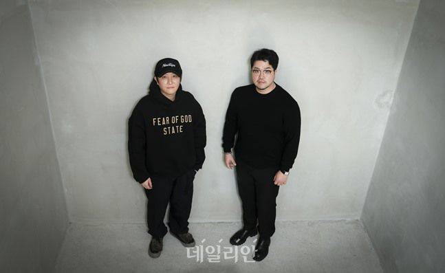 하울엔터테인먼트 최규성 대표(왼쪽)와 상승현 부대표 ⓒ데일리안 방규현 기자