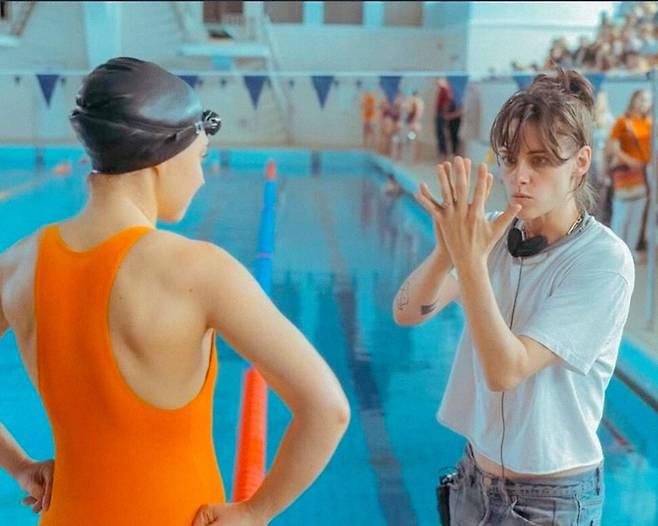 영화 ‘물의 연대기’ 비하인드 사진. 판씨네마 제공