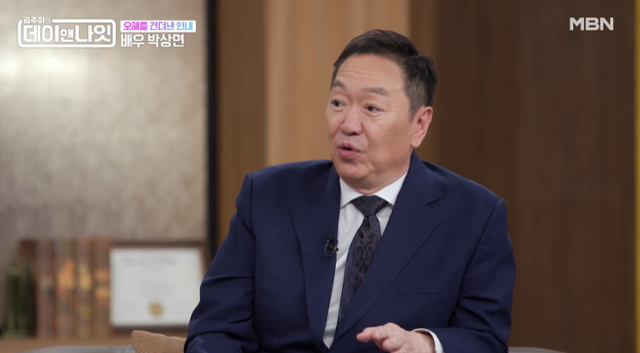 배우 박상면이 대마초 흡연 루머로 인해 작품 활동을 중단했다고 밝혔다. MBN '김주하의 데이앤나잇' 방송 캡처