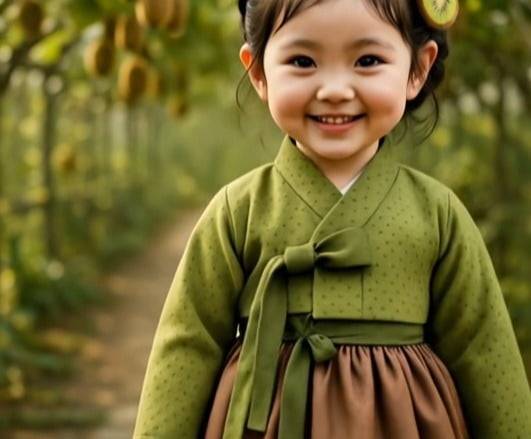 SNS에 아기 한복 AI 프롬프트가 공유되고 있다. / 사진=인스타그램