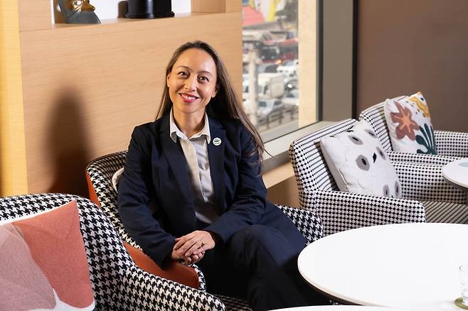 레진 비스코 리 괌정부관광청장. /사진= 괌정부관광청