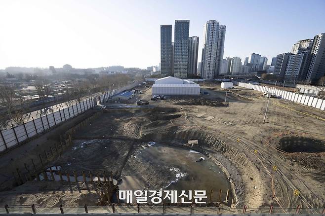 서울 용산구 캠프킴 부지 현장. [매경DB]