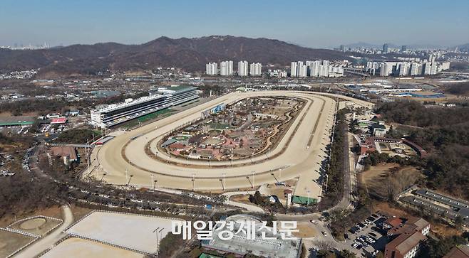 경기 과천시 과천경마장 인근 모습 [매경DB]