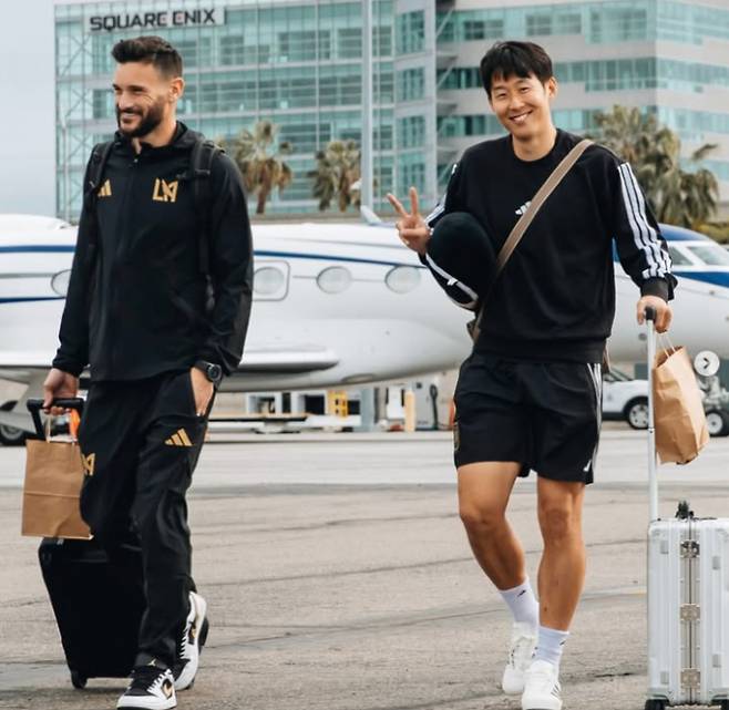 미국 프로축구 메이저리그사커(MLS) 로스앤젤레스FC(LA FC) 소속 공격수 손흥민이 북중미 최강을 가리는 북중미카리브축구연맹(CONCACAF) 챔피언스컵 첫 경기를 위해 온두라스로 출국했다. /사진=LA FC 구단 공식 인스타그램