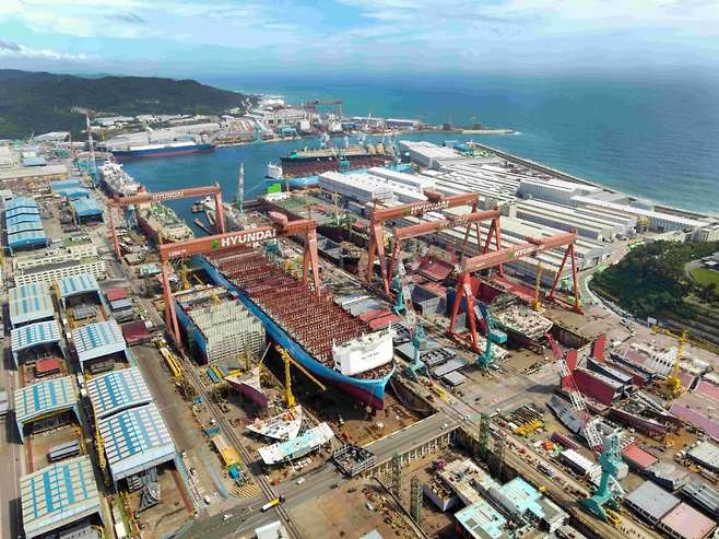 HD현대중공업 울산 조선소 [HD현대중공업 제공]