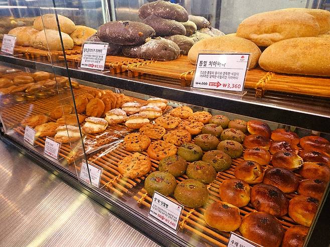 따순기미의 빵. 채상우 기자