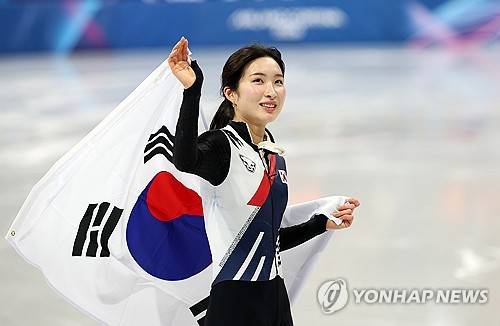 쇼트트랙 김길리, 여자 1,000ｍ 동메달…한국 6번째 메달