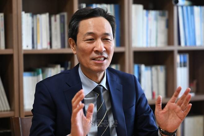 우상호 전 청와대 정무수석 - 우상호 전 청와대 정무수석. 홍윤기 기자