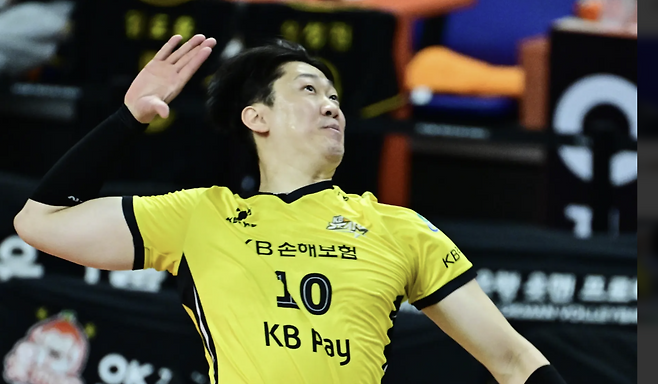 KB손해보험 나경복.    KOVO 홈페이지 캡처