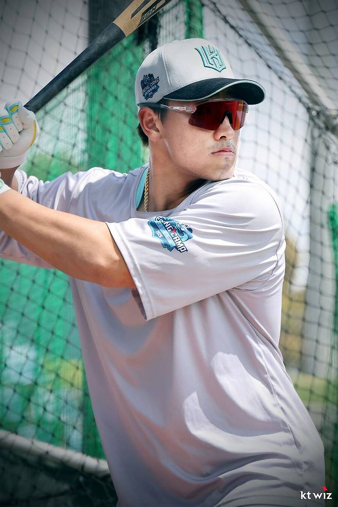 ▲ 불과 1년 만에 리그의 대명사가 된 안현민은 안주하지 않고 더 높은 목표를 향해 달려나간다 ⓒKT위즈