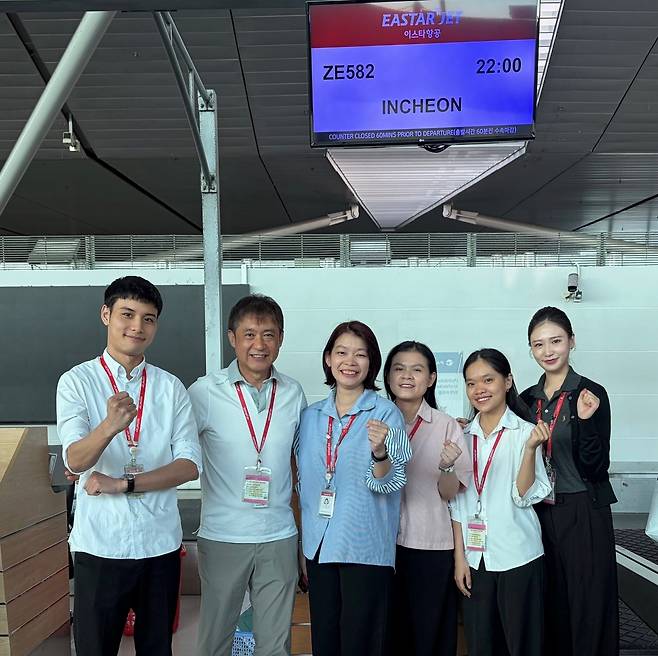 이스타항공 베트남 푸꾸옥 지점 직원들 [이스타항공 제공. 재판매 및 DB 금지]