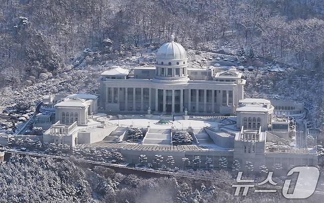 경기 가평 통일교 '천정궁'. 2025.12.15 ⓒ 뉴스1 구윤성 기자