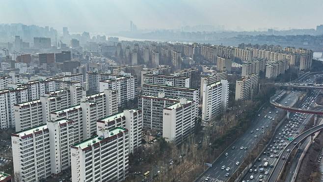 서울 강남구 압구정동 전경 사진=한경DB