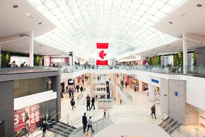 캐나다 캘거리 코어 쇼핑 센터 / 사진= 투어리즘 캘거리