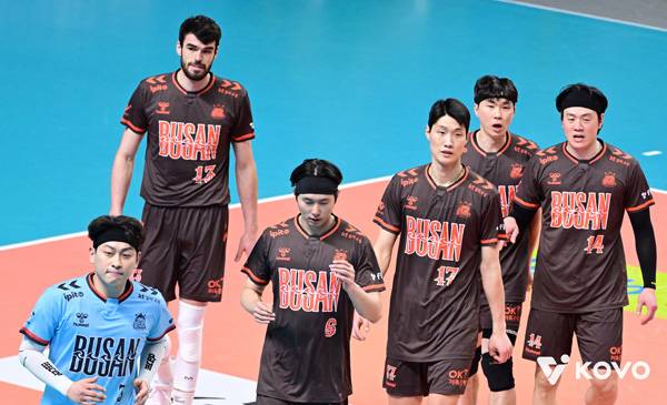 OK저축은행은 이번 시즌 원정에서 약하다. 사진 제공= KOVO