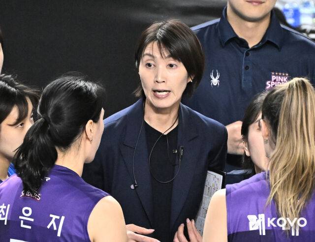 요시하라 감독./KOVO