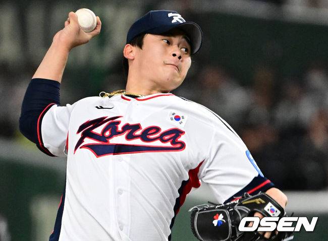 한국 야구 대표팀 박영현. /OSEN DB