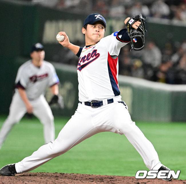 한국 야구 대표팀 박영현. /OSEN DB