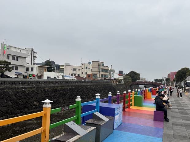 16일 제주도 이도1동 동문시장 근처 탐라문화광장. 제주=강도림 기자