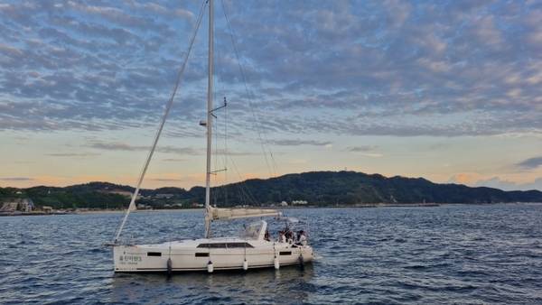 울진 후포마리나항 요트체험. /매일신문 제공