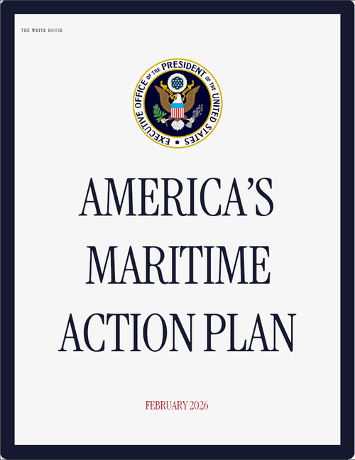 ▲14일 미국 백악관이 발표한 '미국의 해양 행동 계획'. 사진=백악관 캡처