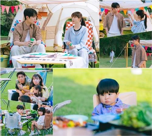 ‘우주를 줄게’ 배인혁, 노정의가 박유호와 캠핑 나들이를 떠난다.