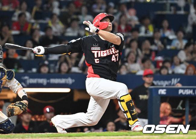 [OSEN=창원, 이석우 기자] KIA 타이거즈 나성범 058 2025.09.06 / foto0307@osen.co.kr