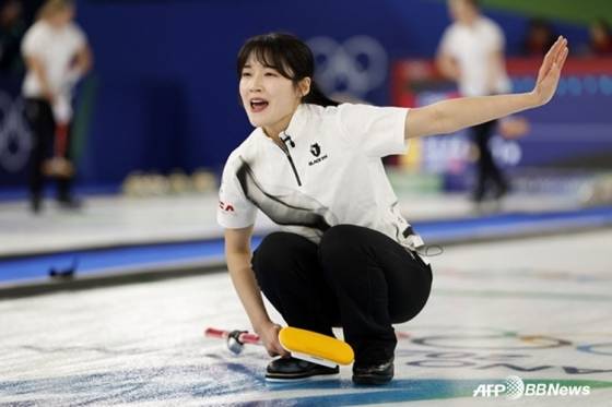 한국 여자 컬링 대표팀 설예은. /AFPBBNews=뉴스1