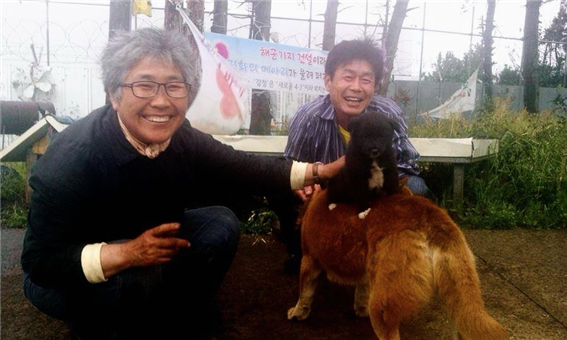 선녀님과 종환삼촌, 중독이와 곰돌이.