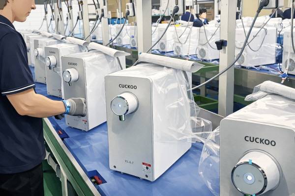 쿠쿠홈시스가 노조 활동을 이유로 조합원에게 일감을 빼앗고 해고를 통보하는 등 부당노동행위를 했다는 의혹이 제기됐다. 노조는 위장 자영업 구조 속 노조 탄압을 중단하고 강력한 근로감독을 촉구했다. 쿠쿠 공식 홈페이지 참조 AI생성