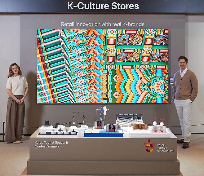 유럽 디스플레이 전시회 ISE 2026의 부스. 사진 LG전자