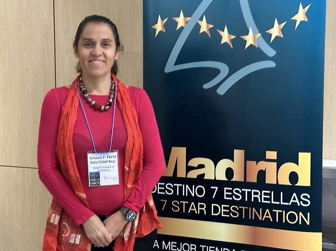 수산나 페르난데스 페레즈(Susana Fernández perez) 마드리드 시 정부 및 마드리드 상공회의소 아시아 총괄 대표 / 사진=권효정 여행+ 기자