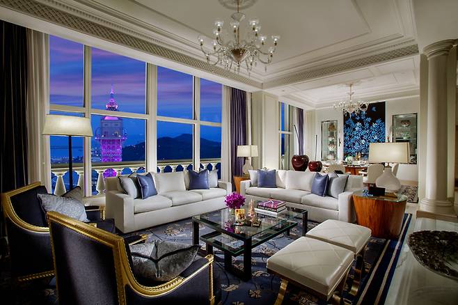 파리지앵 마카오 내 파이자 로프트 베르사유 스위트 / 사진=샌즈 차이나