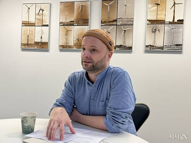 다비드 필리프 루돌프 덴마크 공과대학교(DTU) 풍력 및 에너지 시스템 연구소 선임 연구원. ⓒ시사IN 김다은