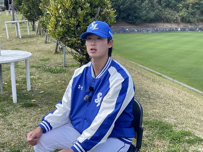 삼성 투수 이호성 [촬영 이대호]